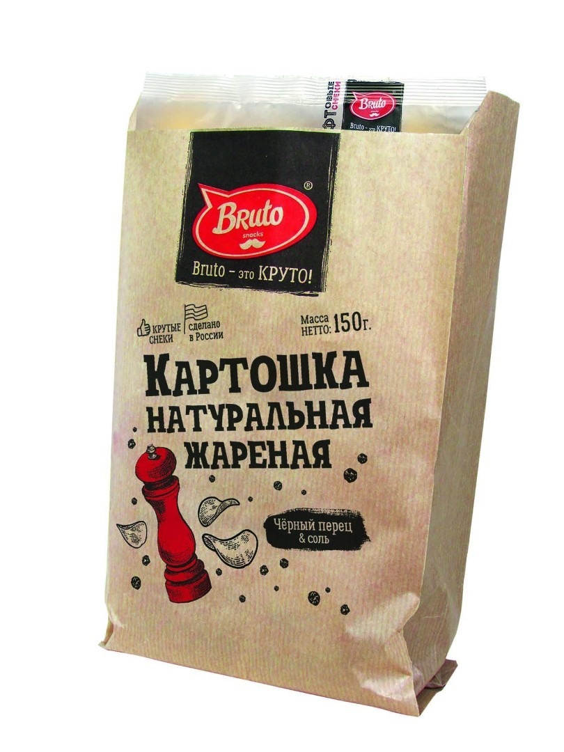 Картофель «Бруто» черный перец 130 гр. в Новошахтинске
