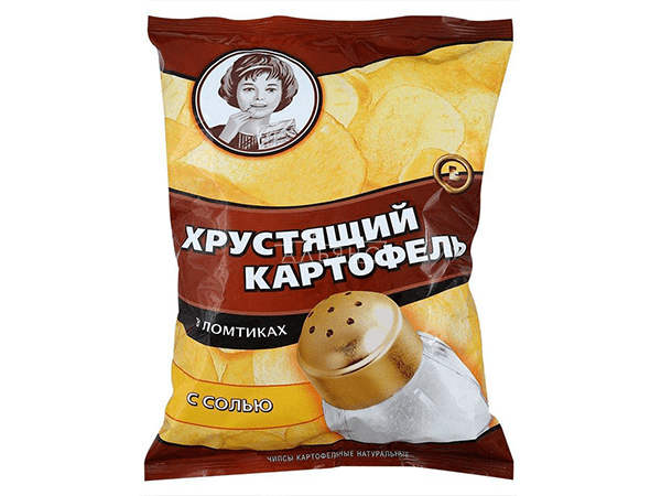 Картофельные чипсы "Девочка" 40 гр. в Новошахтинске
