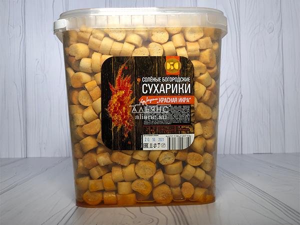 Сухарики с красной икрой в Новошахтинске