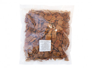 Жареный сыр: Гренки черные со вкусом бекона