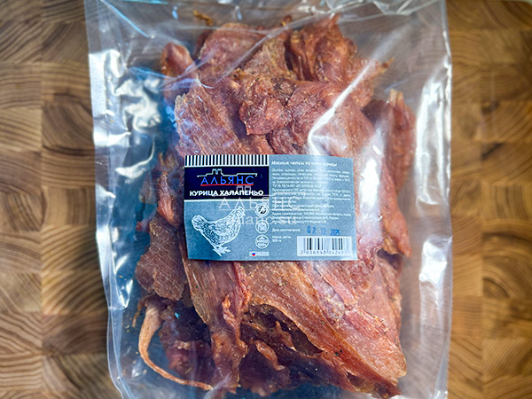 Мясо (АЛЬЯНС) вяленое курица 500гр "С халапеньо" в Новошахтинске
