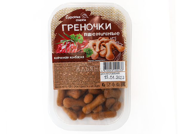 Сурские (ПШЕНИЧНЫЕ) Копченая колбаска (100 гр) в Новошахтинске