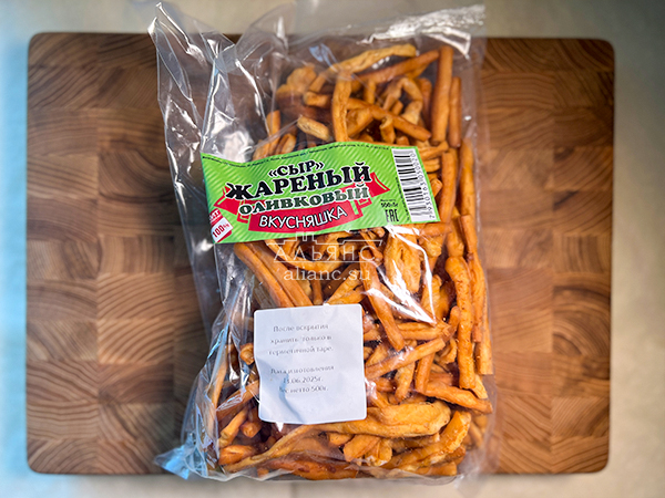 Жареный сыр "ВКУСНЯШКА" (Оливковый) 500гр. в Новошахтинске