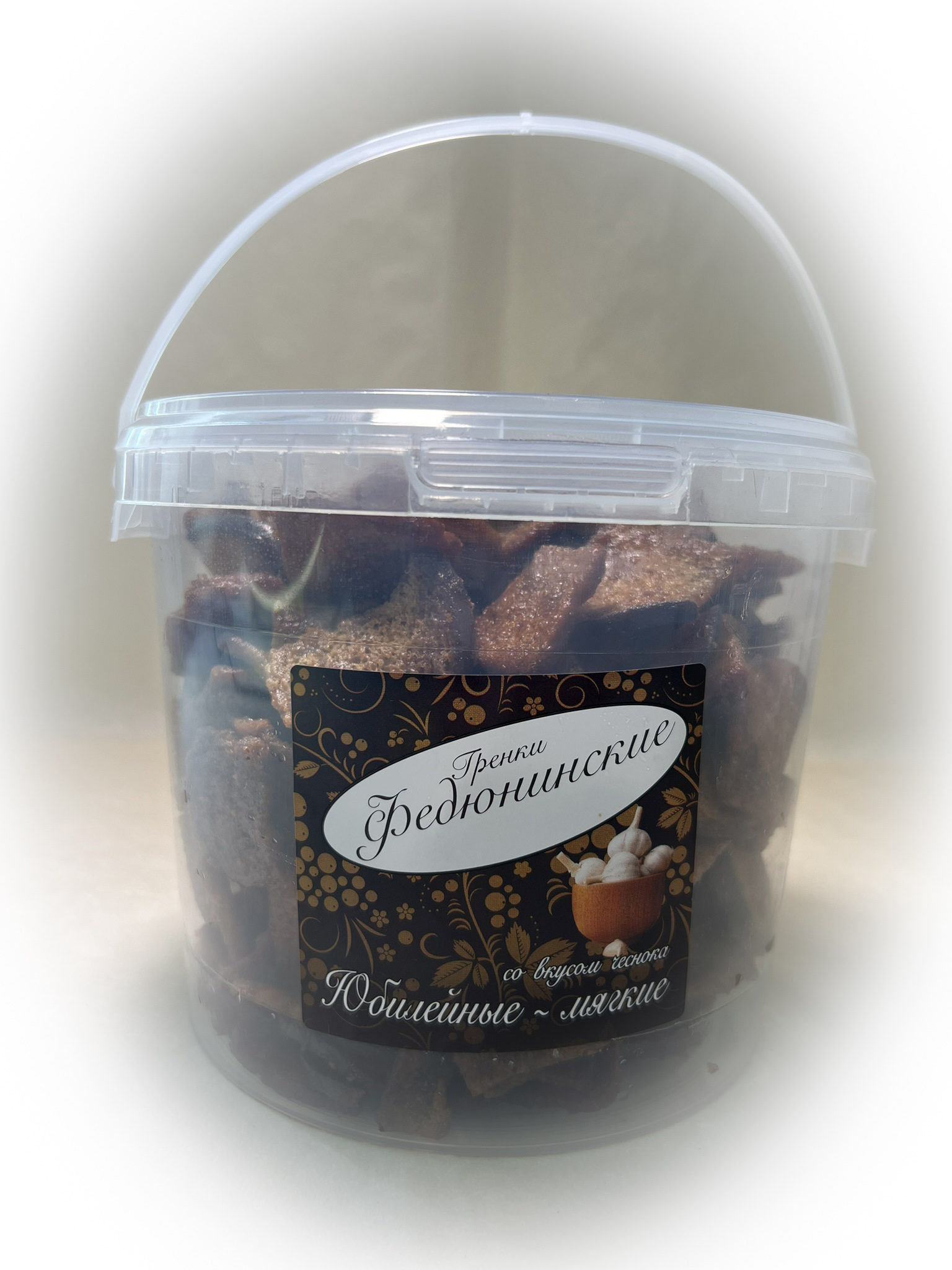 Гренки "ФЕДЮНИНСКИЕ" "Чеснок" (ведро 900 гр.) в Новошахтинске