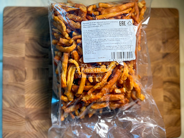 Нитка ЖАРЕНАЯ  Oktobersnack1 кг (сырный продукт) в Новошахтинске