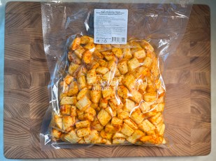 Стейк дикого лосося 