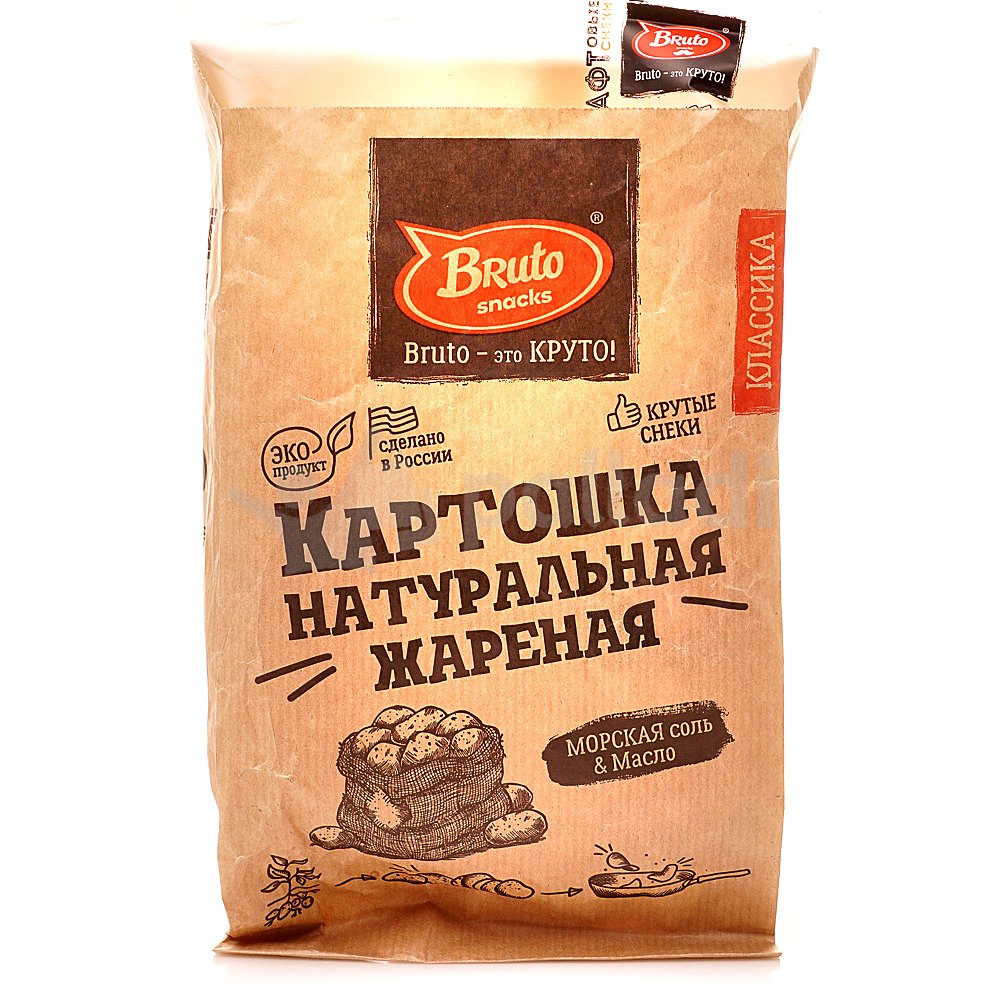 Картофель «Бруто» с солью 70 гр. в Новошахтинске