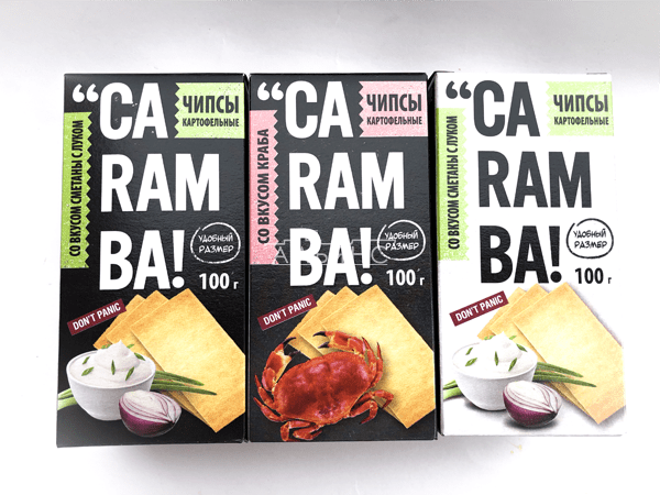 Чипсы "CARAMBA" ассорти 100 гр. в Новошахтинске