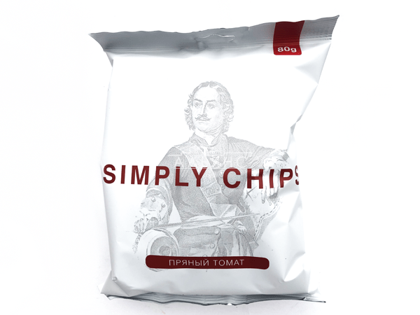 Картофельные чипсы "Simple chips" Пряный томат 80 гр. в Новошахтинске